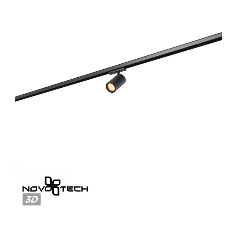 359570 PORT NT25 310 черный Светильник трехфазный трековый светодиодный IP20 LED 25W 3000K 220-240V HELIX 4