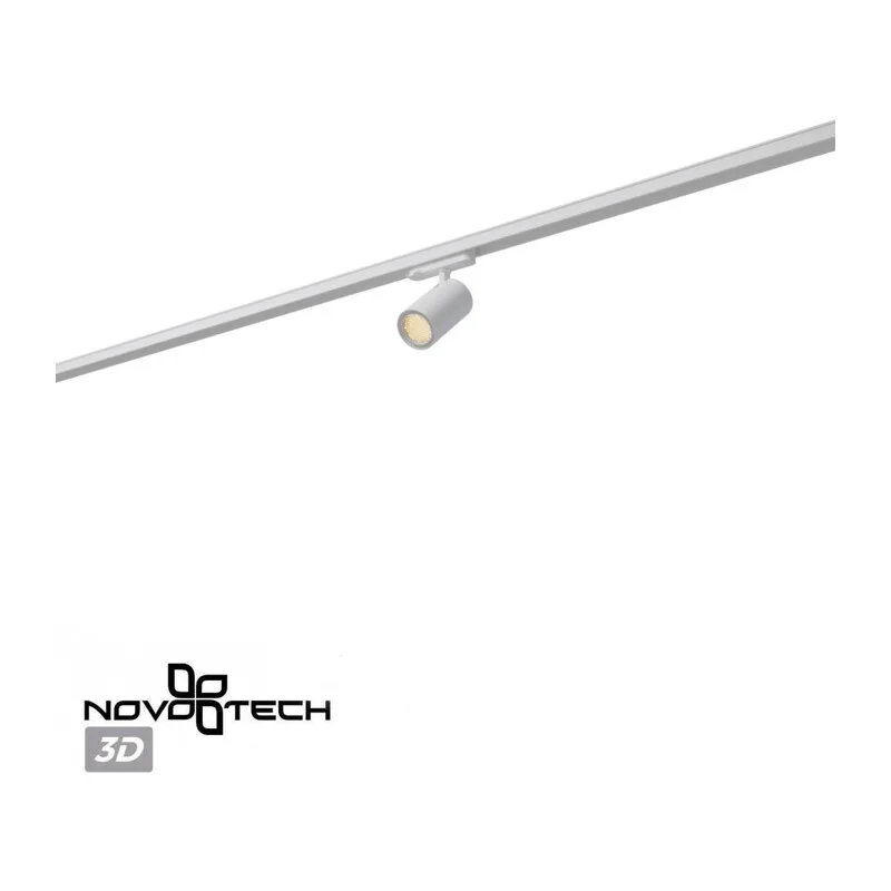 359575 PORT NT25 312 белый Светильник трехфазный трековый светодиодный IP20 LED 25W 3000K 220-240V HELIX 4