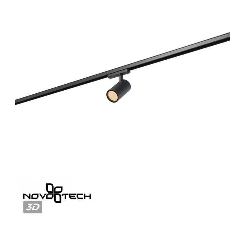 359582 PORT NT25 312 черный Светильник трехфазный трековый светодиодный IP20 LED 35W 3000K 220-240V HELIX 4