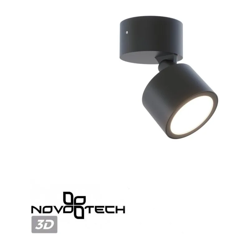 359587 STREET NT25 694  черный Светильник ландшафтный светодиодный IP65 LED 9W 4000К 100-240V FOCUS 5