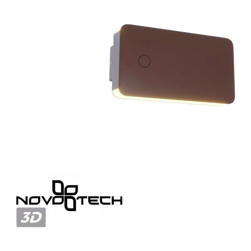 359591 STREET NT25 702  коричневый Светильник ландшафтный с переключ. цв. температуры IP54 LED 10W 100-240V 3000К\4000К\6000К STRAIT 5
