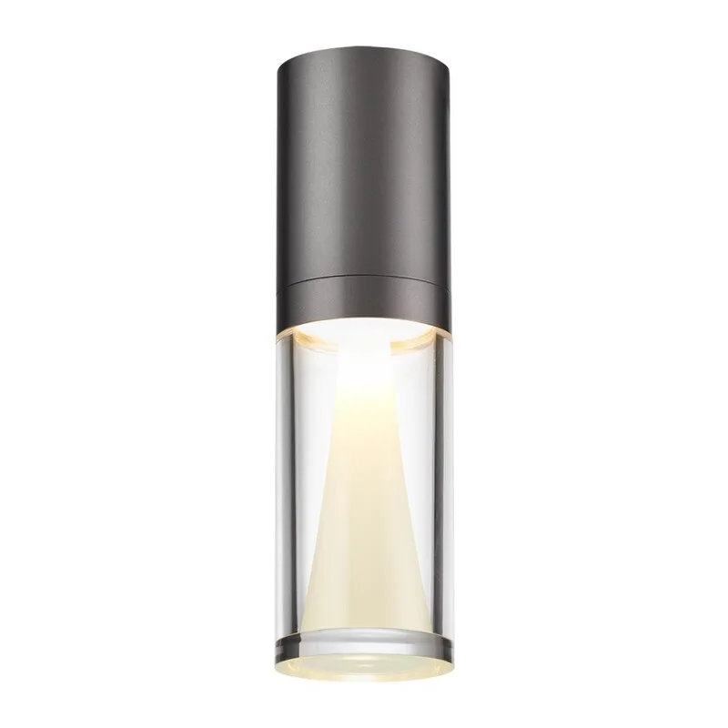 7143/4CL HIGHTECH ODL26 513 Потолочный светильник темный никель/акрилл/металл IP20 LED 4W 280Лм 3000K 180° 220V DEFANCE 2