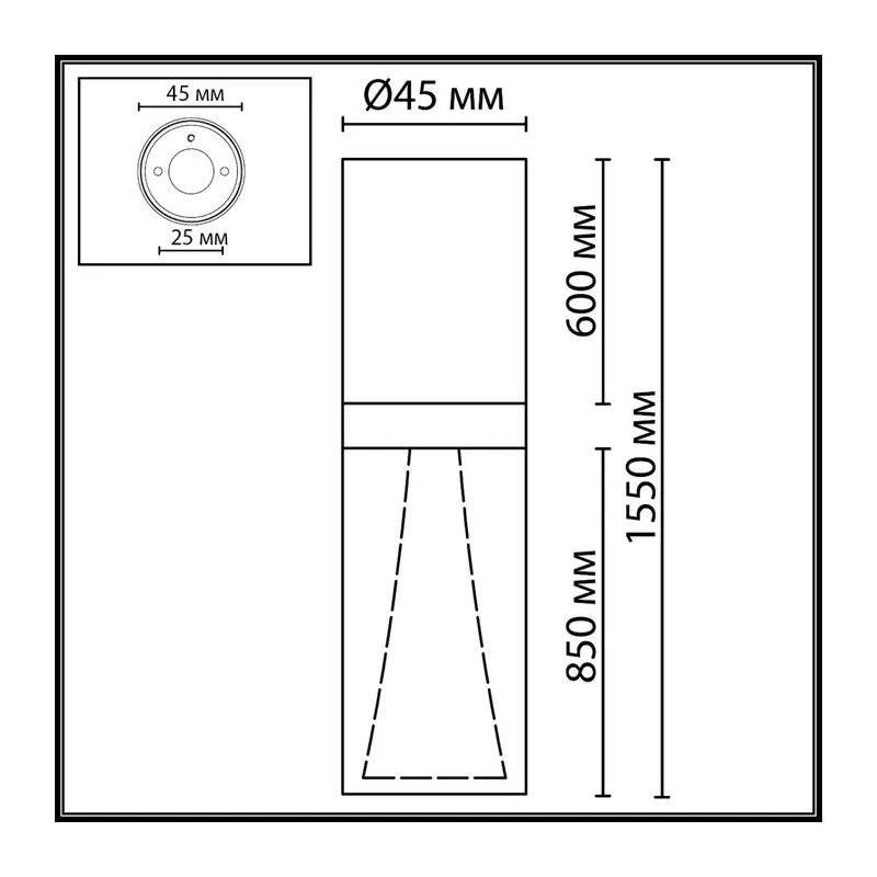 7144/4CL HIGHTECH ODL26 515 Потолочный светильник античная бронза/акрилл/металл IP20 LED 4W 280Лм 3000K 180° 220V DEFANCE 4