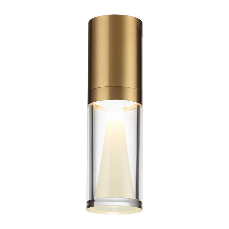 7144/4CL HIGHTECH ODL26 515 Потолочный светильник античная бронза/акрилл/металл IP20 LED 4W 280Лм 3000K 180° 220V DEFANCE 2