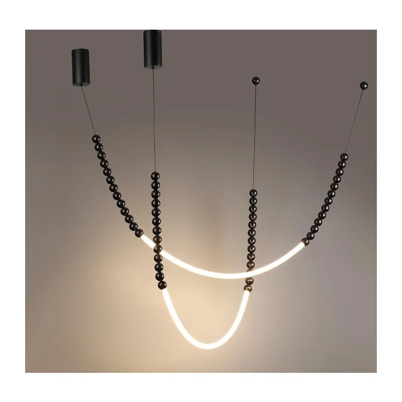 7149/24CL HIGHTECH ODL26 221 Потолочный светильник черный/акрилл/металл IP20 LED 25W 1600Лм 3500K 300° 220V MONELLA 3