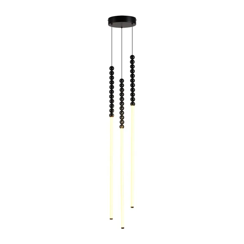 7149/33L HIGHTECH ODL26 221 Подвесной светильник черный/акрилл/металл IP20 LED 32W 2200Лм 3500K 300° 220V MONELLA 2