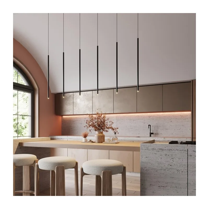 7103/4L HIGHTECH ODL26 269 Подвесной светильник черный/металл IP20 LED 4W 250Лм 3000K 30° 220V MILLY 5
