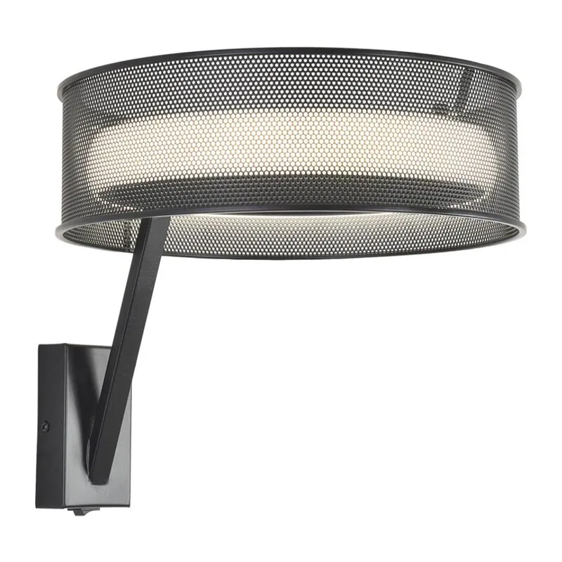 8370/15WL LEDIO LN26 304 черный, металл/силикон Бра LED 15W 3000/4000/6000K 220V ALVA 2