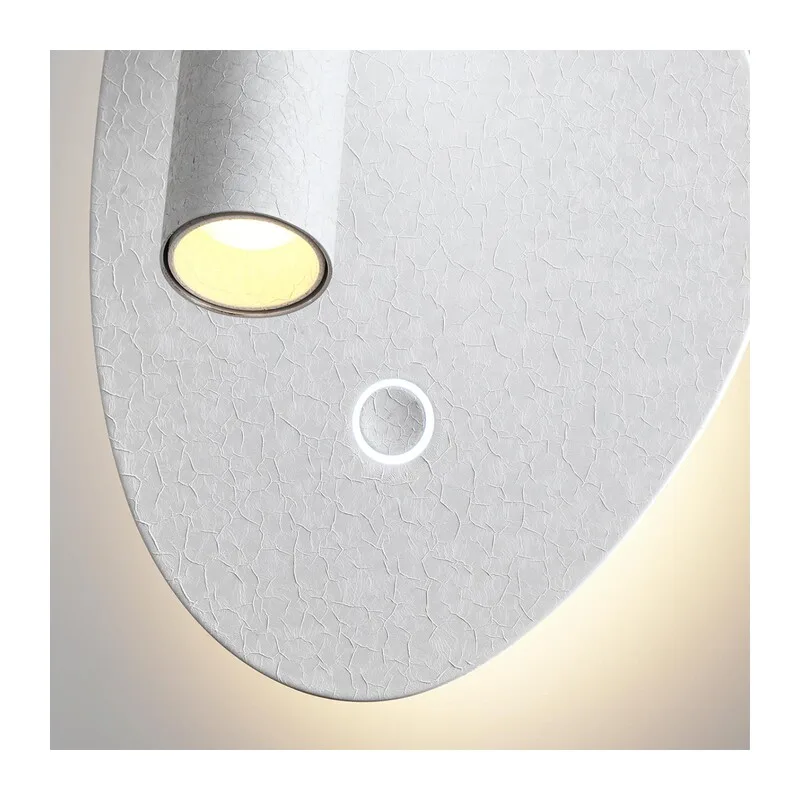 7183/9WL HIGHTECH ODL26 471 Настенный светильник белый ice crack/металл IP20 LED 9W 580Лм 2700K/3300K/4000K 120° 220-240V ROY 3