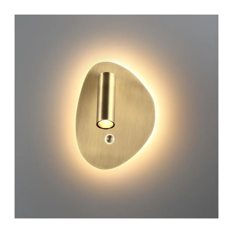 7185/9WL HIGHTECH ODL26 471 Настенный светильник брашированная бронза/металл IP20 LED 9W 580Лм 2700K/3300K/4000K 120° 220-240V ROY 4