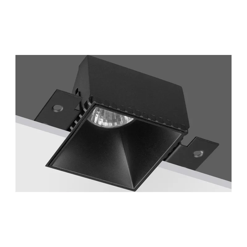 370998 WIR NT25 622 черный Светильник встраиваемый для ГКЛ потолка IP20 GU10 50W 220V NIMBUS 4