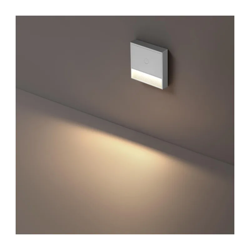 359709 OVER NT25 434 белый Светильник накладной сенсорный для лестниц IP20  LED 0.4W 3000К 1000mAh Li-ion, 5V VESPERA 2