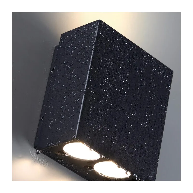 7188/10WL NATURE ODL26 Фасадный светильник черный/металл IP65 LED 2*5W 3000K 8° 85-265V ARROW 3