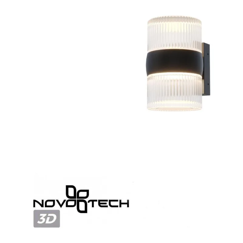 359718 STREET NT25 718 черный Светильник ландшафтный с переключателем цв. температуры IP65 LED 16W 100-240V 2700К/3200К/4000К ESTIMA 6