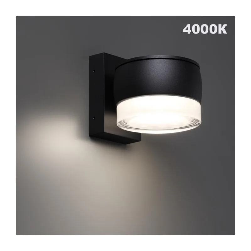 359719 STREET NT25 716 черный Светильник ландшафтный с переключателем цв. температуры IP65 LED 8W 100-240V 2700К/3200К/4000К ESTIMA 2
