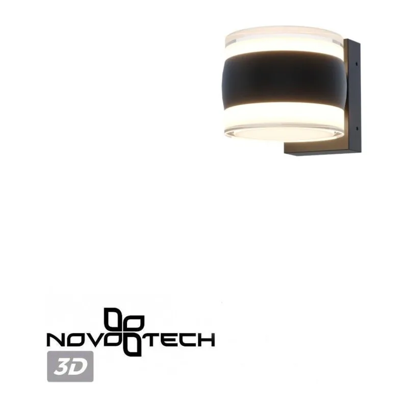 359720 STREET NT25 716 черный Светильник ландшафтный с переключателем цв. температуры IP65 LED 16W 100-240V 2700К/3200К/4000К ESTIMA 6