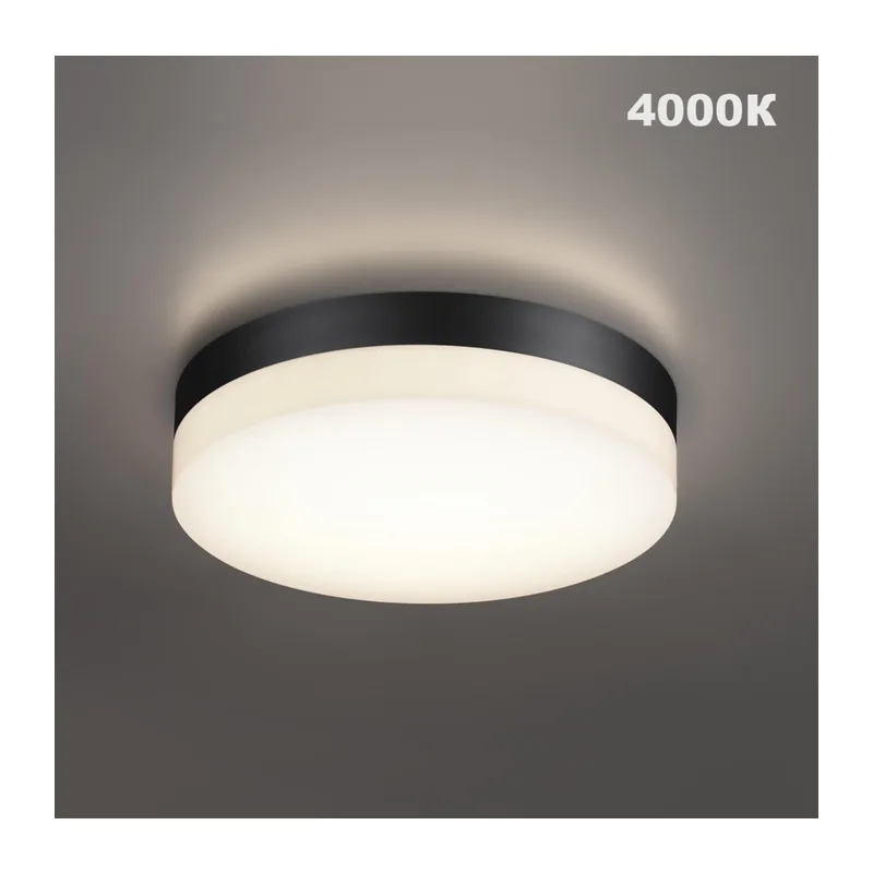 359730 STREET NT25 780 черный Светильник ландшафтный с переключ. цв. температуры и мощности IP65 LED 20/25/30W 180-265V 2700К\3200К\4000К OPAL 2