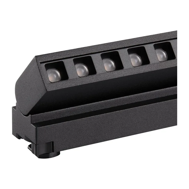 359737 PORT NT25 240 черный Светильник однофазный двухжильный трековый с переключ. цв. температуры IP20 LED 18W 180-265V 2700К/3200К/4000К EOS 4