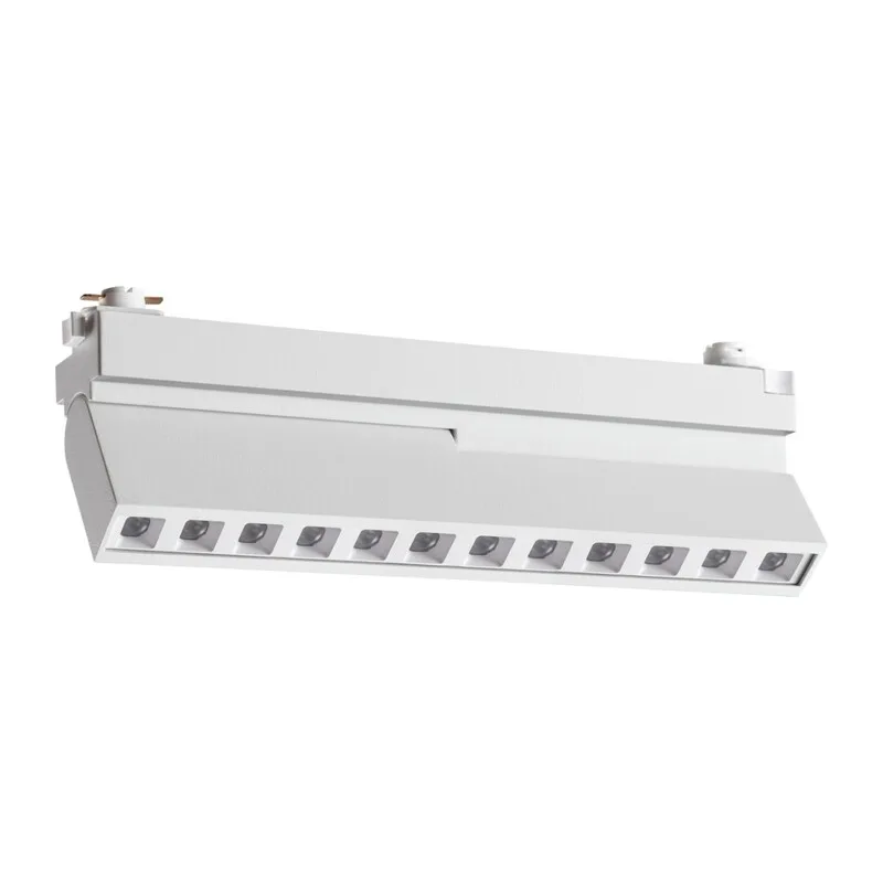 359739 PORT NT25 240 белый Светильник однофазный двухжильный трековый с переключ. цв. температуры IP20 LED 12W 180-265V 2700К/3200К/4000К EOS 3