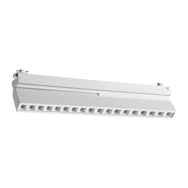 359740 PORT NT25 240 белый Светильник однофазный двухжильный трековый с переключ. цв. температуры IP20 LED 18W 180-265V 2700К/3200К/4000К EOS 3