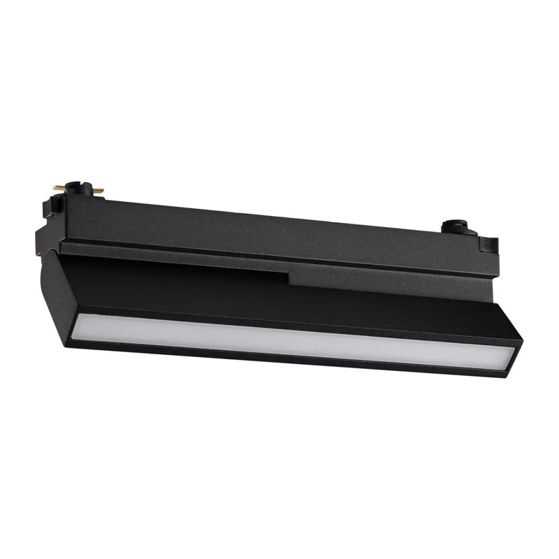 359748 PORT NT25 238 черный Светильник однофазный двухжильный трековый с переключ. цв. температуры IP20 LED 12W 180-265V 2700К/3200К/4000К EOS 3