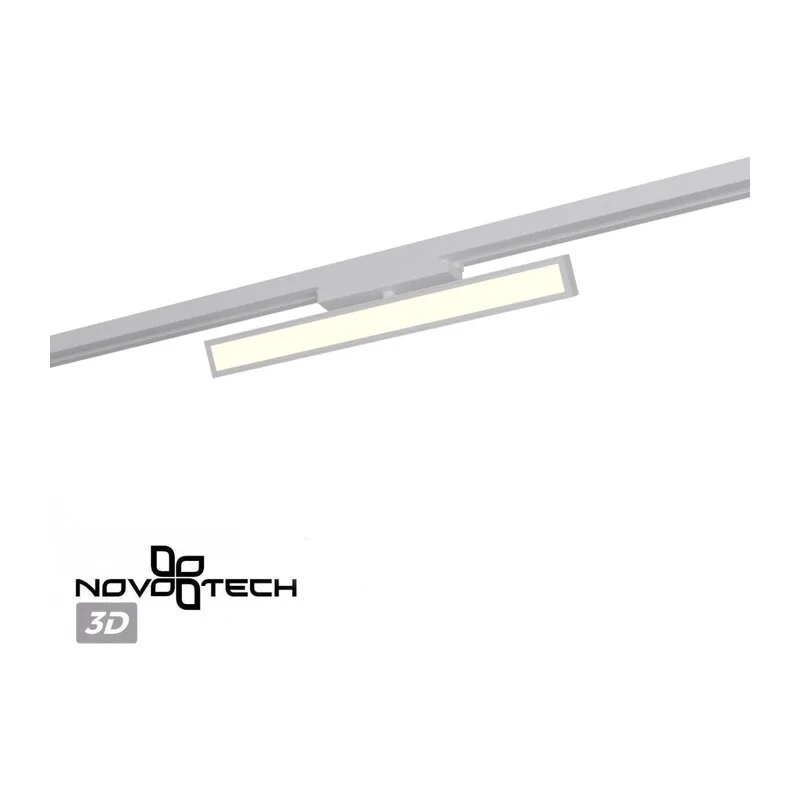 359782 PORT NT25 260 белый Светильник однофазный трехжильный трековый с переключ. цв. температуры IP20 LED 24W 180-265V 2700К/3200К/4000К STRATUS 6