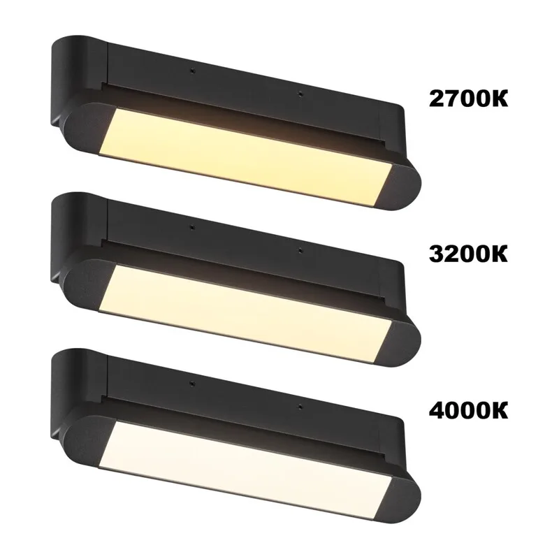 359800 OVER NT25 400 черный Светильник накладной с перекл. цв. температуры IP20 LED 24W 180-265V 2700К/3200К/4000К ITER 2