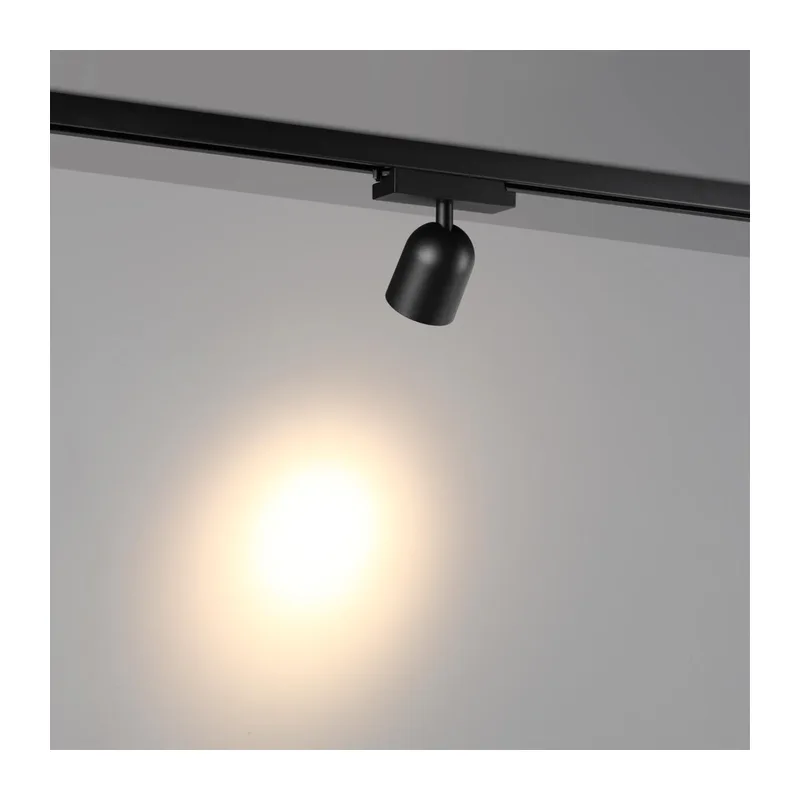 359807 PORT NT25 278 черный Светильник трековый однофазный трехжильный IP20 LED 10W 180-265V 3000К SOLETTE 5