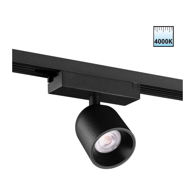 359808 PORT NT25 278 черный Светильник трековый однофазный трехжильный IP20 LED 10W 180-265V 4000К SOLETTE