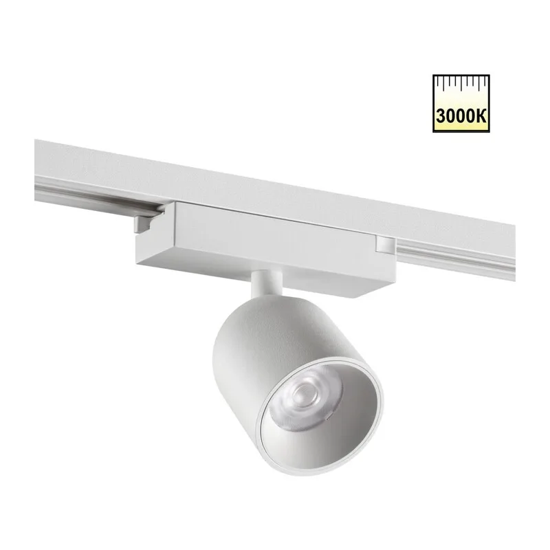 359809 PORT NT25 278 белый Светильник трековый однофазный трехжильный IP20 LED 10W 180-265V 3000К SOLETTE