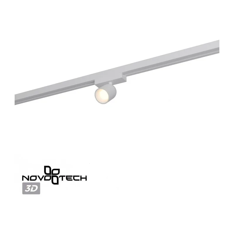 359810 PORT NT25 278 белый Светильник трековый однофазный трехжильный IP20 LED 10W 180-265V 4000К SOLETTE 6