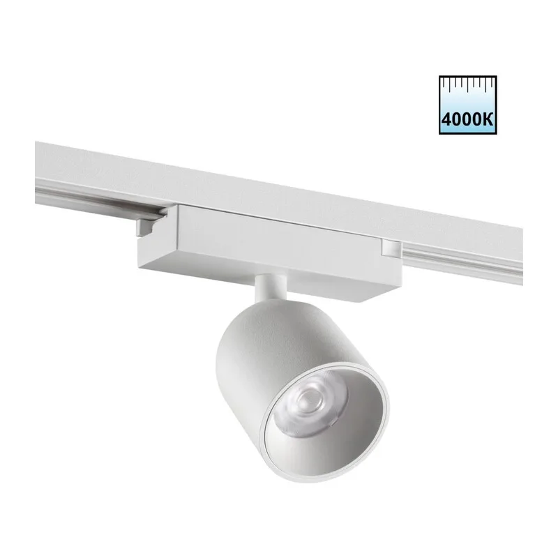 359810 PORT NT25 278 белый Светильник трековый однофазный трехжильный IP20 LED 10W 180-265V 4000К SOLETTE