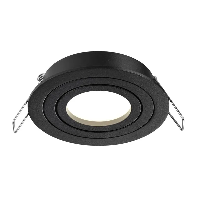 371018 WIR NT25 576 черный Светильник встраиваемый поворотный IP20 GU10 50W 220-240V MORUS 2