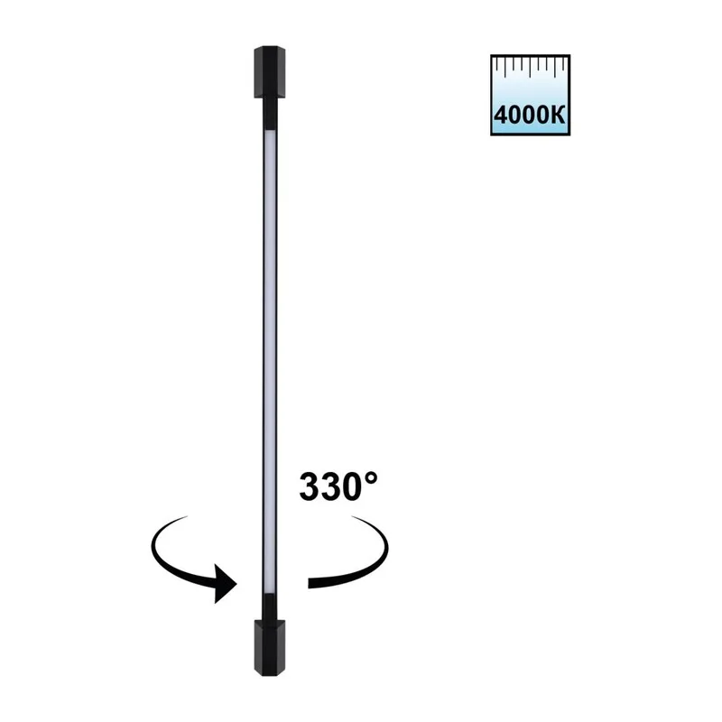 359890 STREET NT25 686 черный Светильник ландшафтный светодиодный IP54 LED 9W 4000К 220-240V VESPERA