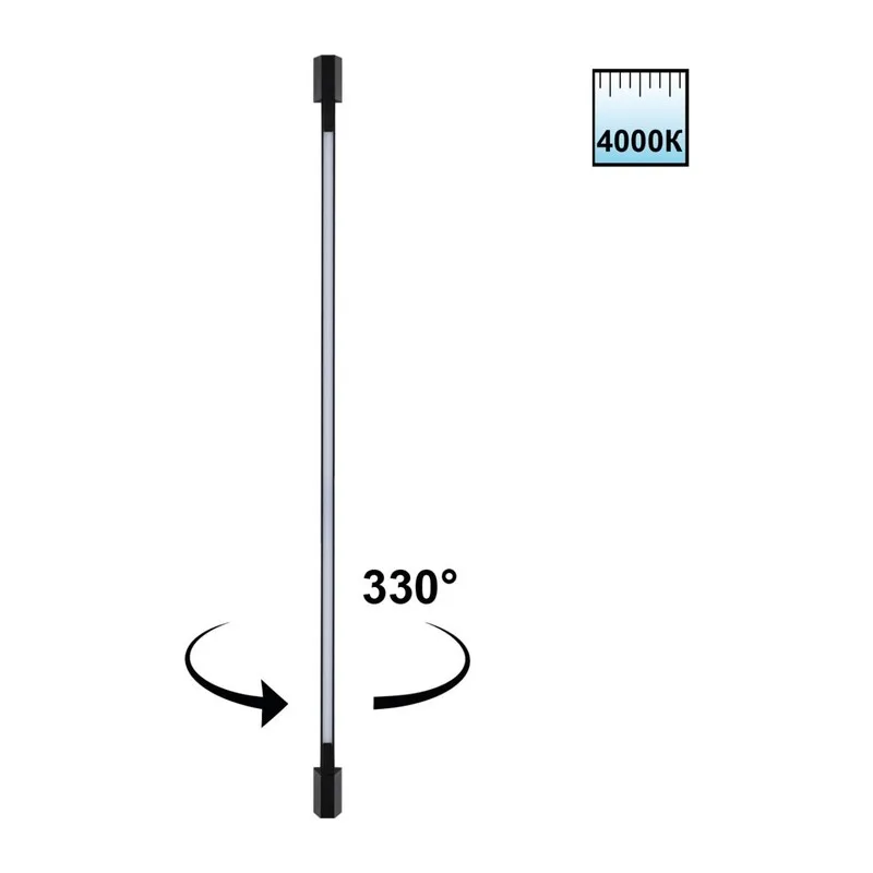 359891 STREET NT25 686 черный Светильник ландшафтный светодиодный IP54 LED 12W 4000К 220-240V VESPERA