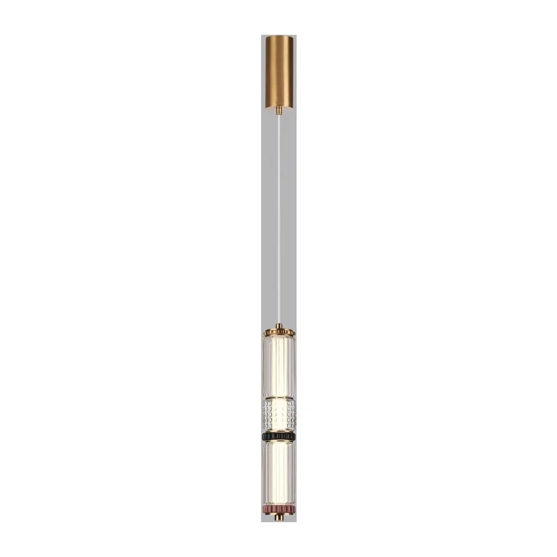 5455/12L L-VISION ODL_EX26 043 сатин.латунь/терракот/черный Подвес LED 12W 4000K COLLIER 3