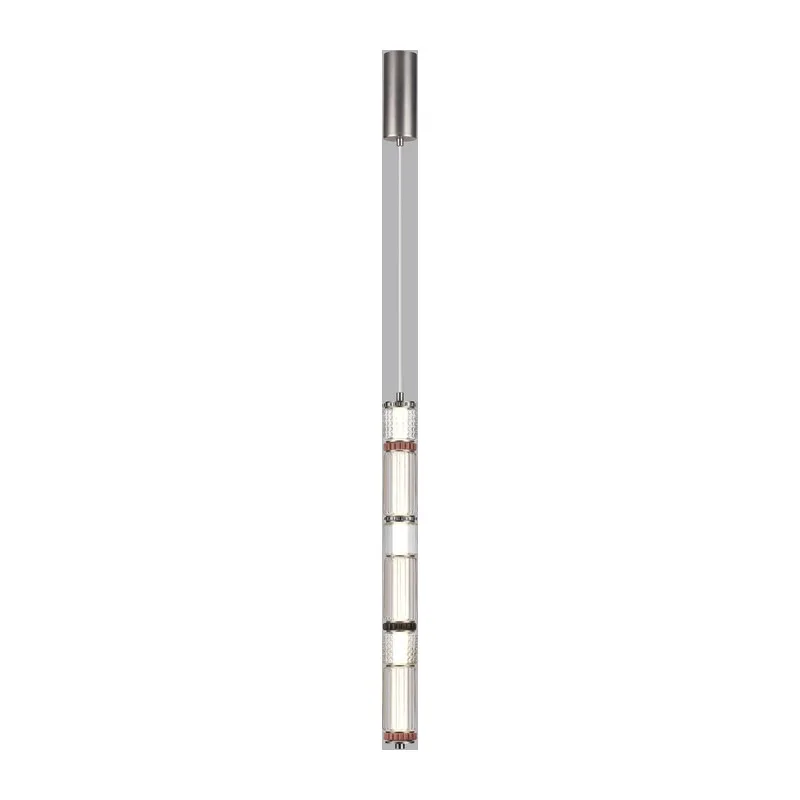 5456/18L L-VISION ODL_EX26 045 темный сатин.никель/терракот/черный Подвес LED 22W 4000K COLLIER 3