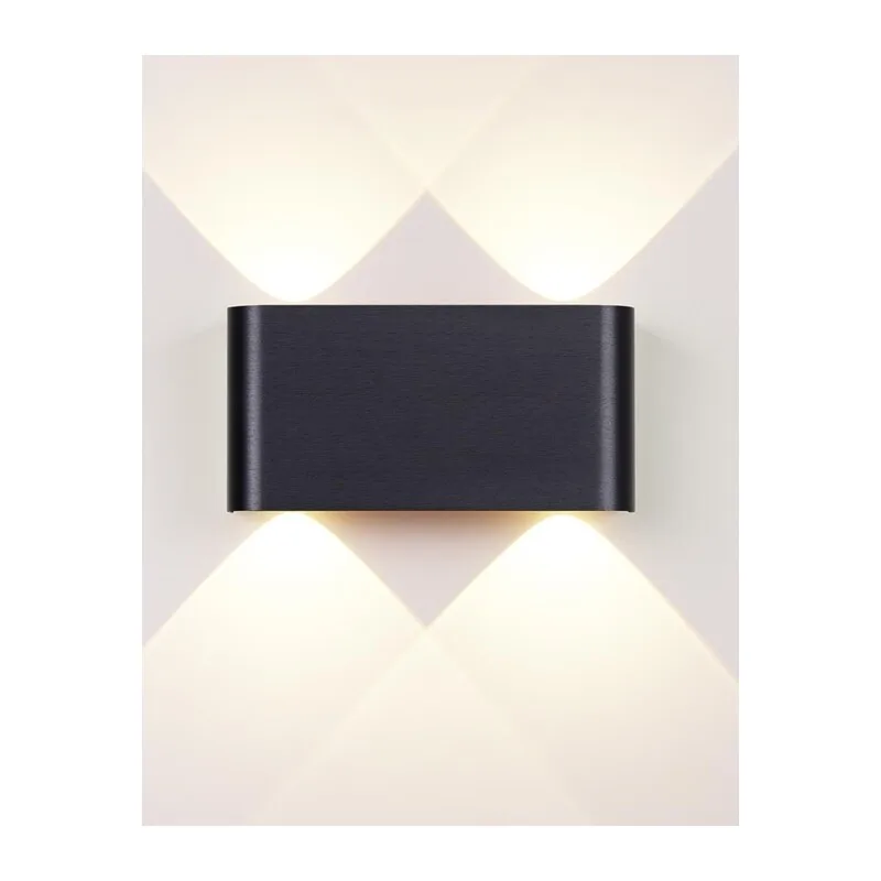 7191/4WL HIGHTECH ODL27 Настенный светильник черный браш./металл IP20 LED 4W 3000K 220V MAGNUM 2
