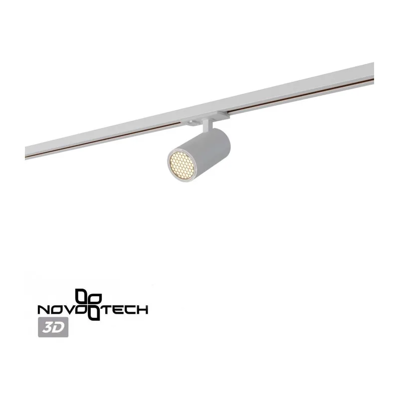 359908 PORT NT26 000 белый Светильник трековый однофазный двухжильный IP20 LED 15W 220-240V 3000К SELENE 6