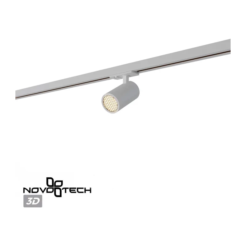 359912 PORT NT26 000 белый Светильник однофазный трехжильный трековый IP20 LED 15W 220-240V 3000К SELENE 5