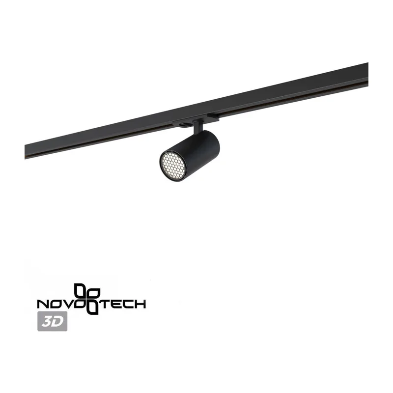 359915 PORT NT26 000 черный Светильник однофазный трехжильный трековый IP20 LED 15W 220-240V 4000К SELENE 5