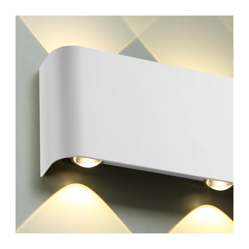7192/8WL HIGHTECH ODL27 Настенный светильник белый/металл IP20 LED 8W 3000K 220V MAGNUM 3