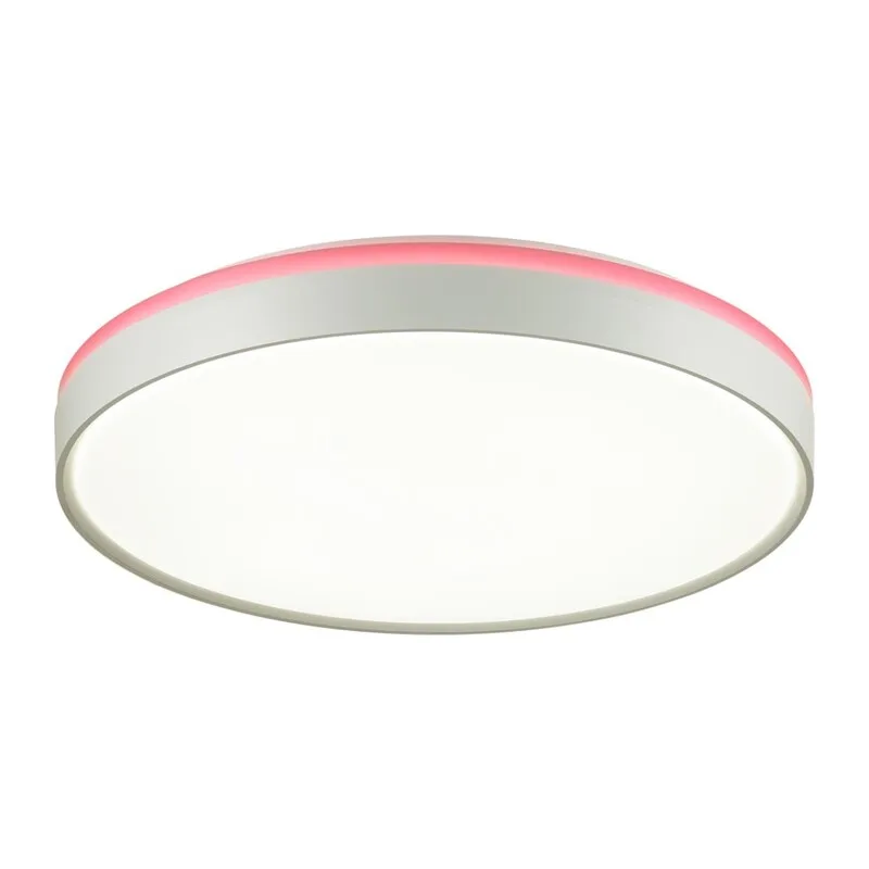 7708/EL COLOR SN 154 Светильник пластик/розовый LED 70Вт 3000-6000К D500 IP43 пульт ДУ KEZO PINK 5
