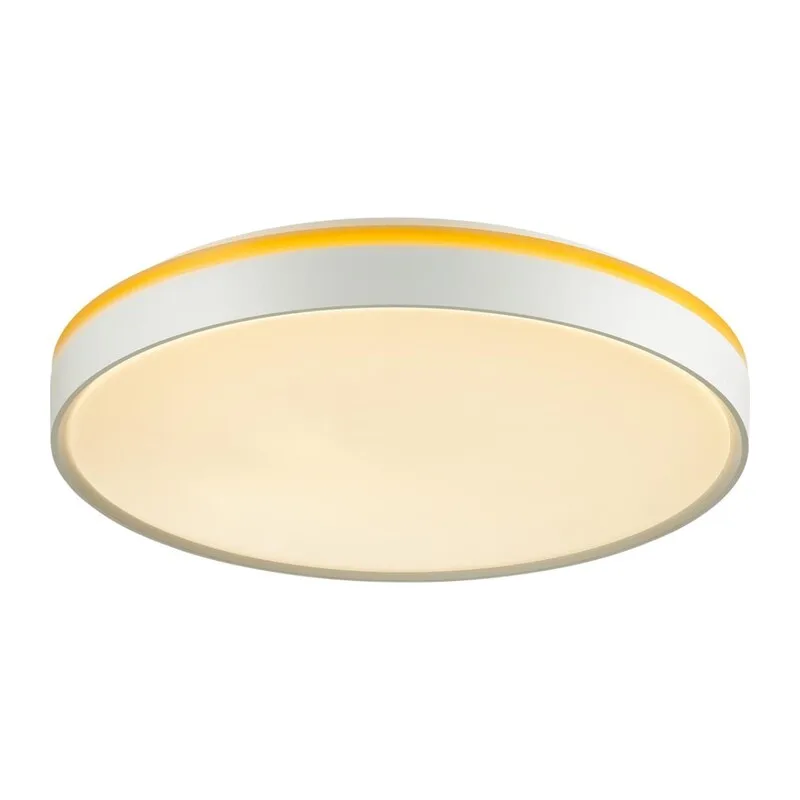 7709/EL COLOR SN 154 Светильник пластик/желтый LED 70Вт 3000-6000К D500 IP43 пульт ДУ KEZO YELLOW 6