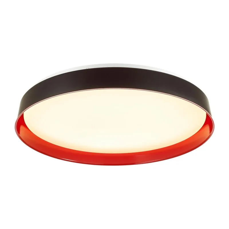 7710/EL COLOR SN 157 Светильник пластик/белый/красный LED 70Вт 3000-6000К D510 IP43 пульт ДУ TUNA RED 6