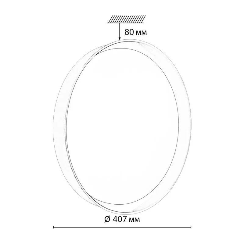 7711/DL COLOR SN 157 Светильник пластик/белый/желтый LED 48Вт 4000К D407 IP43 TUNA YELLOW 6
