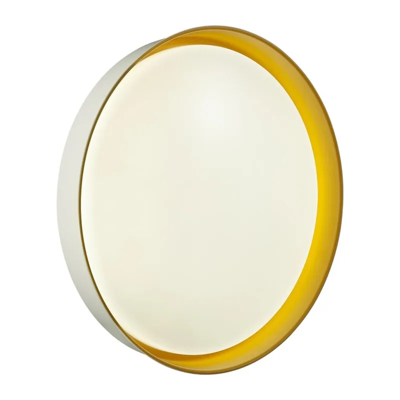 7711/DL COLOR SN 157 Светильник пластик/белый/желтый LED 48Вт 4000К D407 IP43 TUNA YELLOW 2