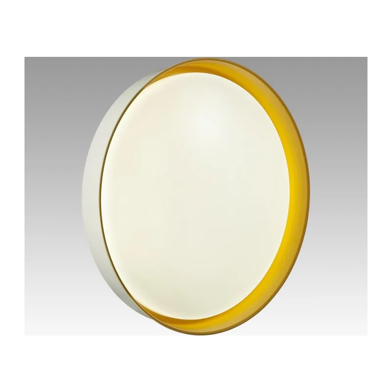 7711/DL COLOR SN 157 Светильник пластик/белый/желтый LED 48Вт 4000К D407 IP43 TUNA YELLOW 3