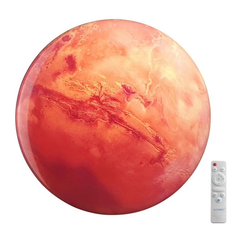7725/DL PALE SN 120 Светильник пластик/мульти LED 48Вт 3000-6000К D375 IP43 пульт ДУ MARS