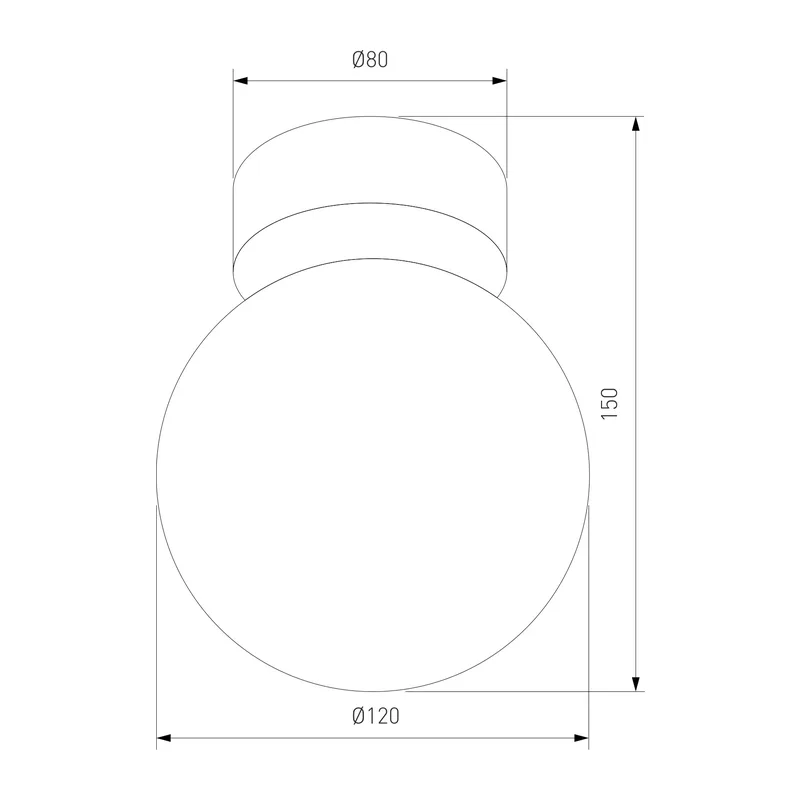 Настенный светильник со стеклянным плафоном 10257 Estera TK Lighting 4